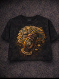 EVLV Money Moves Cropped Tee