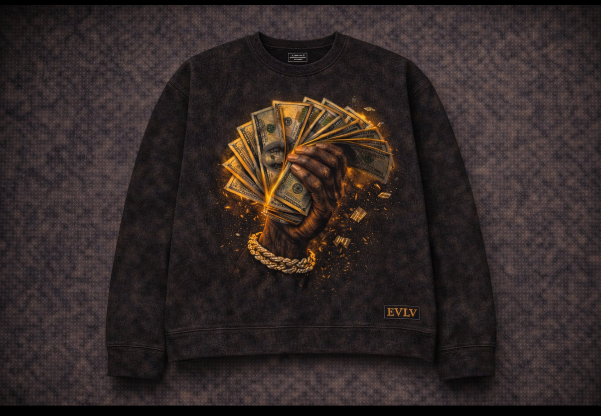 EVLV Money Moves Crewneck