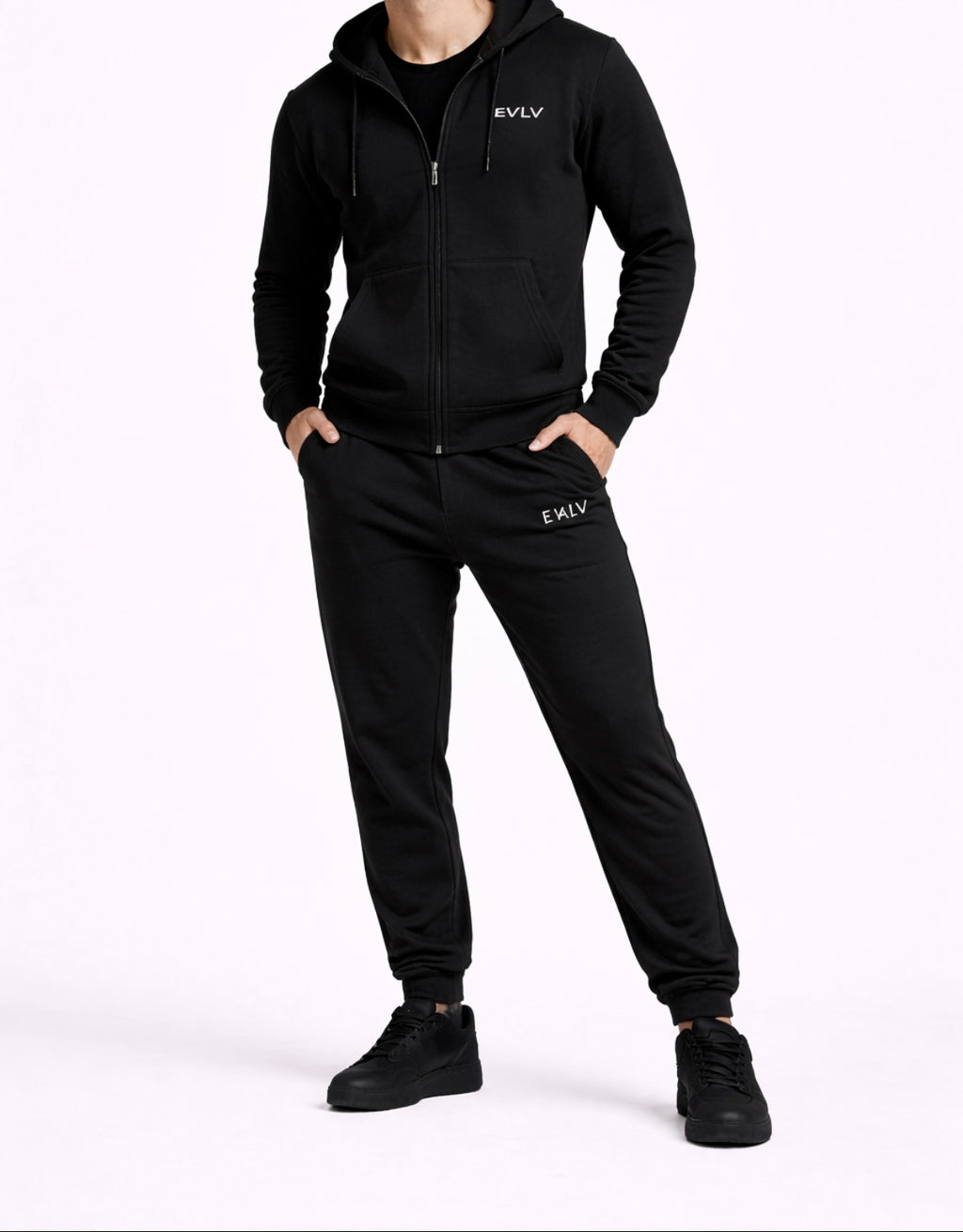EVLV Mens Essential Tracksuit Set