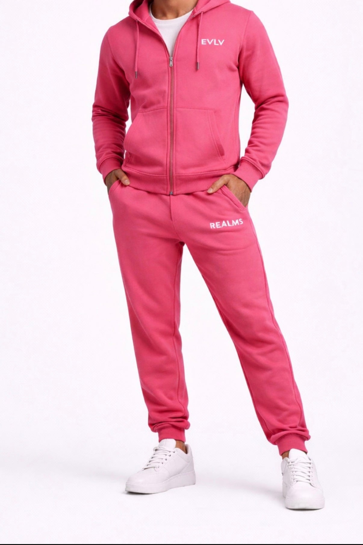 EVLV Mens Essential Tracksuit Set
