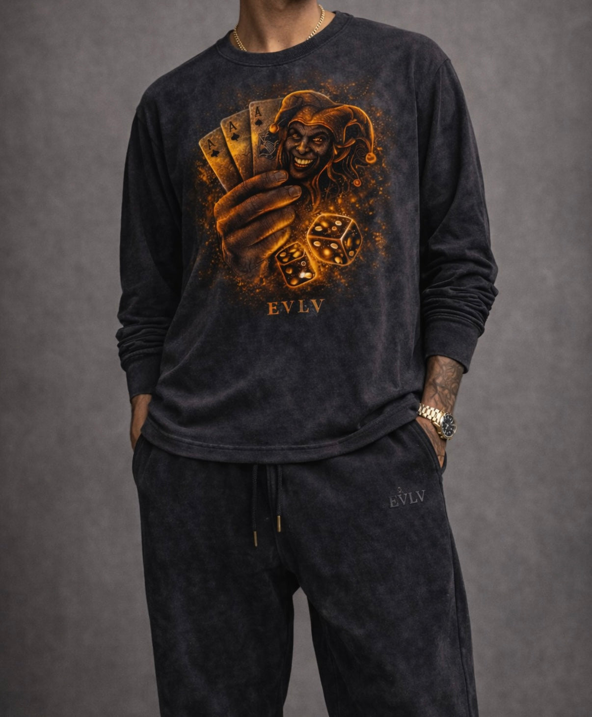 EVLV Players Crewneck